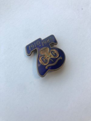 75 in 85 girlguiding jubilee pin