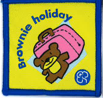 Brownie interest badges 2014-19 - Brownie holiday