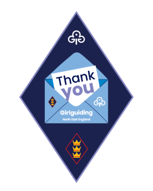 Thank you badge