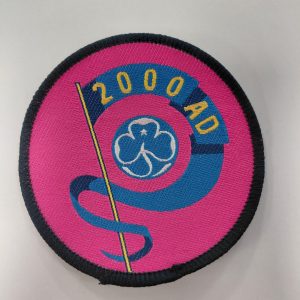 2000 AD Millennium Badge