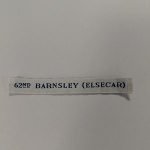 South Yorkshire County - 62nd Barnsley Elescar