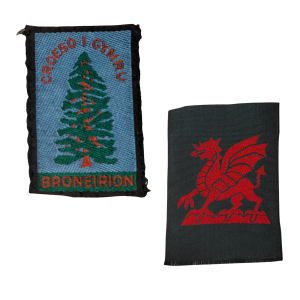 Wales Country Ribbons & Badges