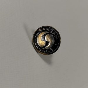 Sangham World Centre pin badge