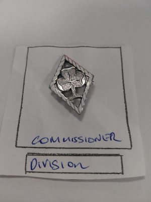 Division Commissioner pin