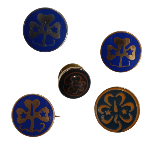 WAGGS World badges pins