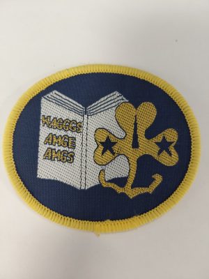 Literacy badge 1995 (WAGGS, AMGE, AMGS)